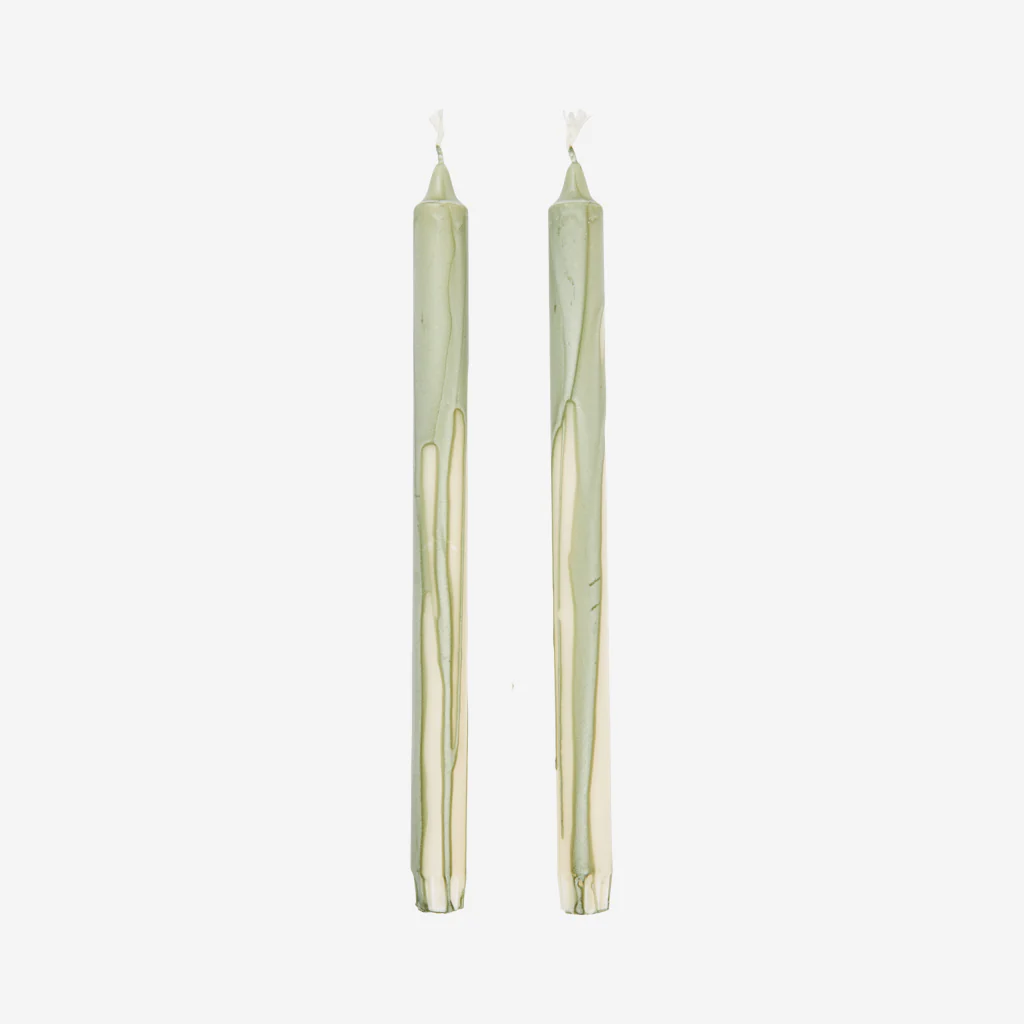 Ferm Living Dryp Candles Tea Green - Image 4