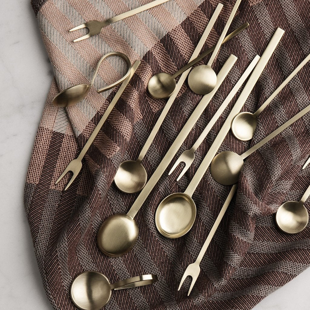Ferm Living Fein Long Spoon Brass - Image 6