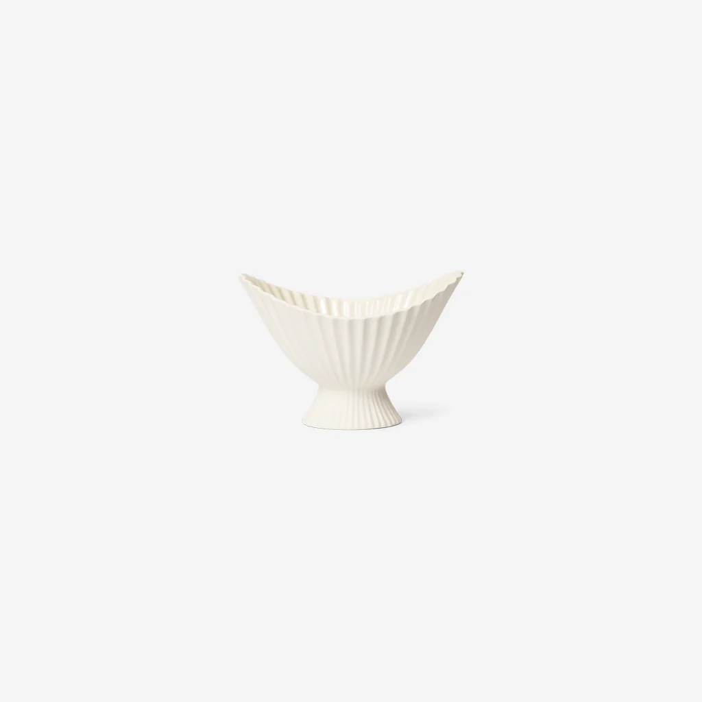 Ferm Living Fountain Bowl Small Off White