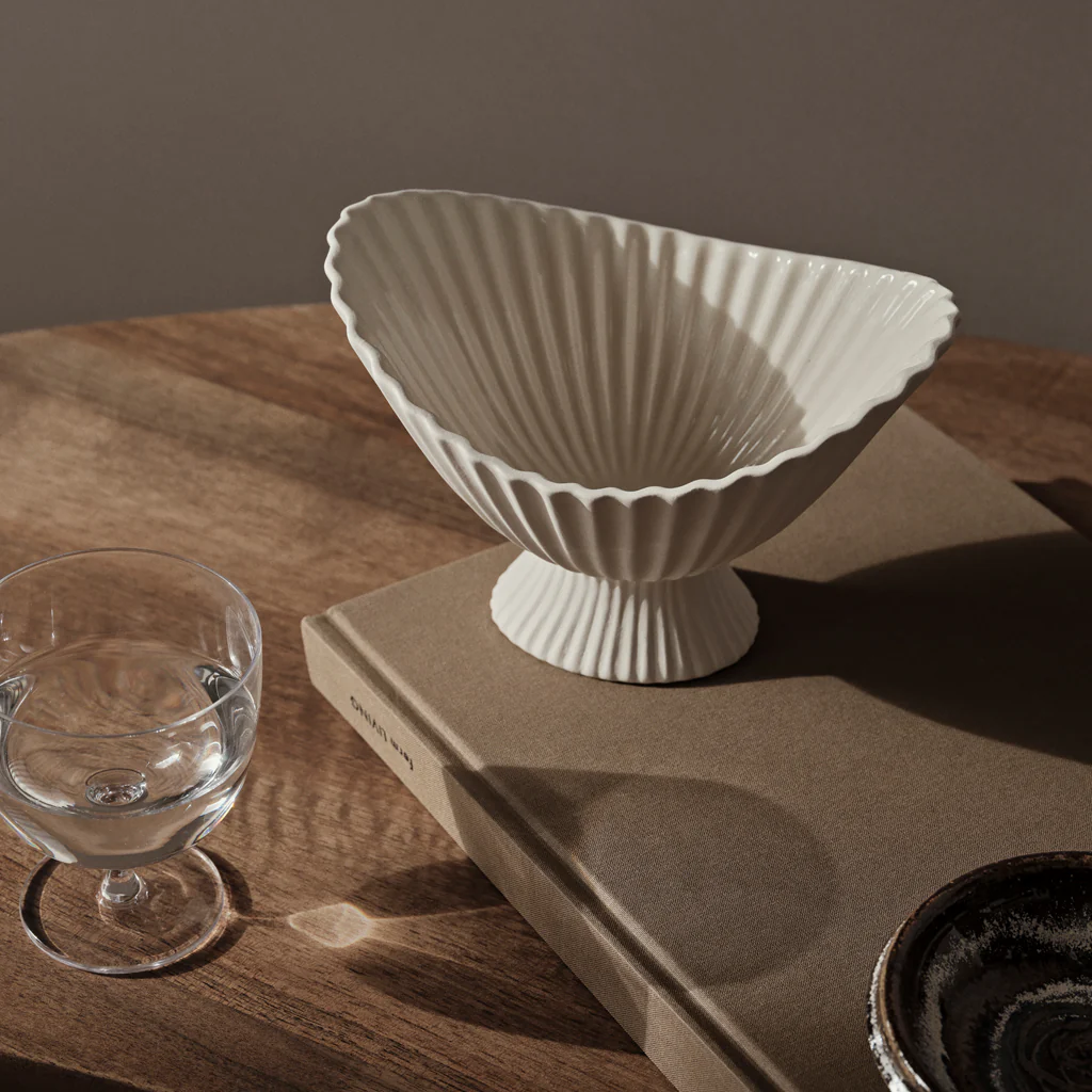 Ferm Living Fountain Bowl Small Off White - Image 2