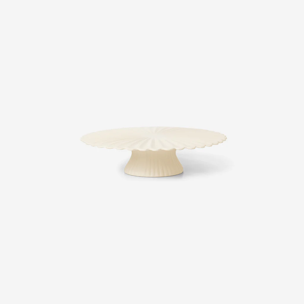 Ferm Living Fountain Cake Stand Off White