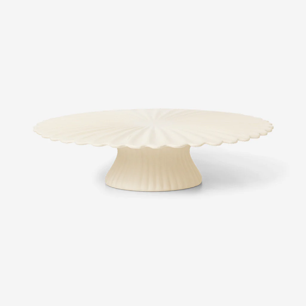 Ferm Living Fountain Cake Stand Off White - Image 7