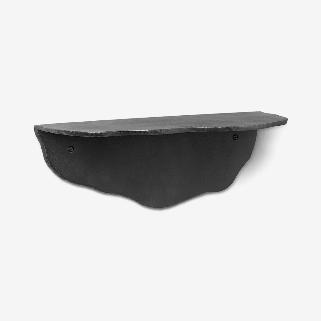 Ferm Living Fracture Shelf Blackened Aluminium - Image 3