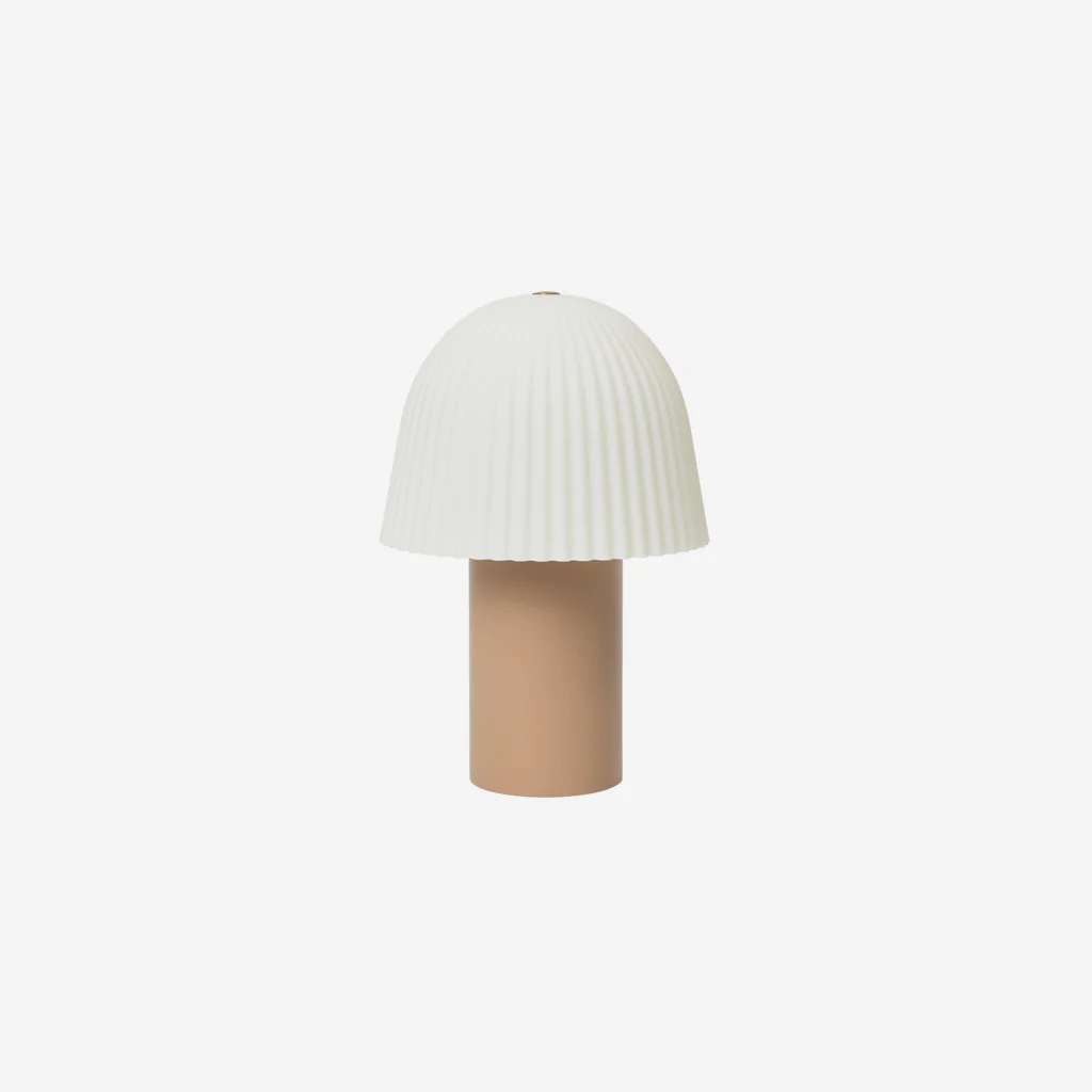 Ferm Living Frill Portable Lamp Rose White