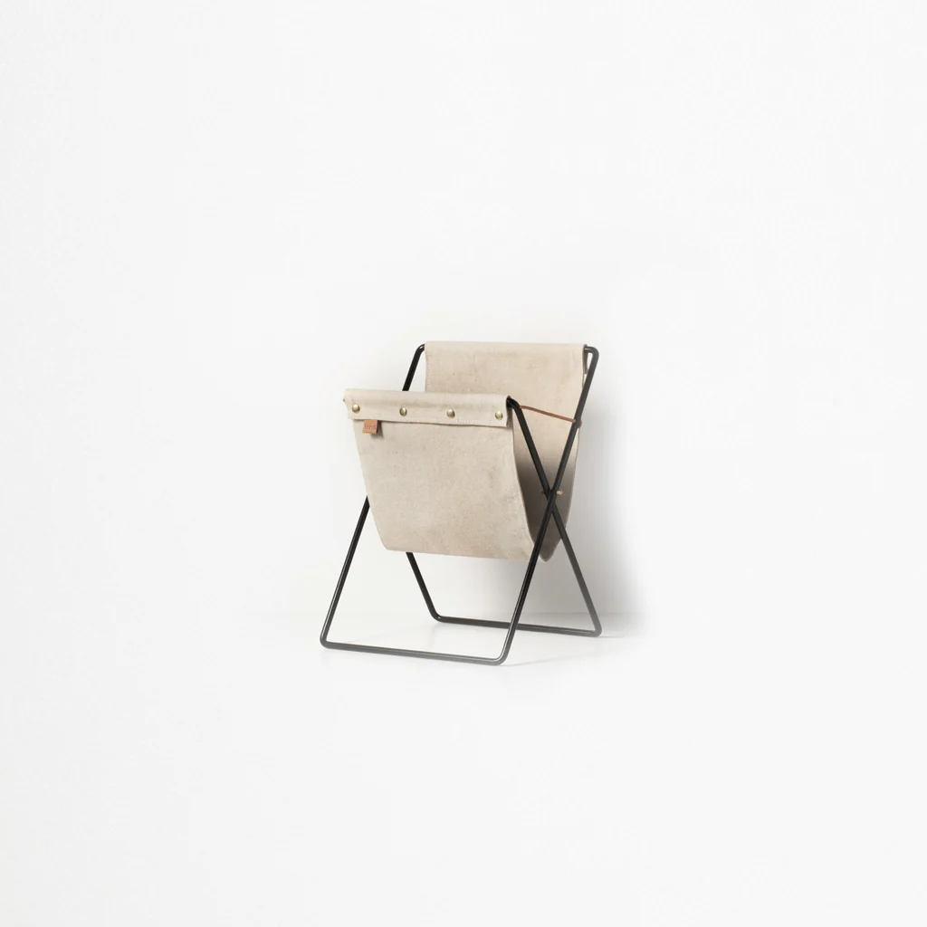 Ferm Living Herman Magazine Stand Black
