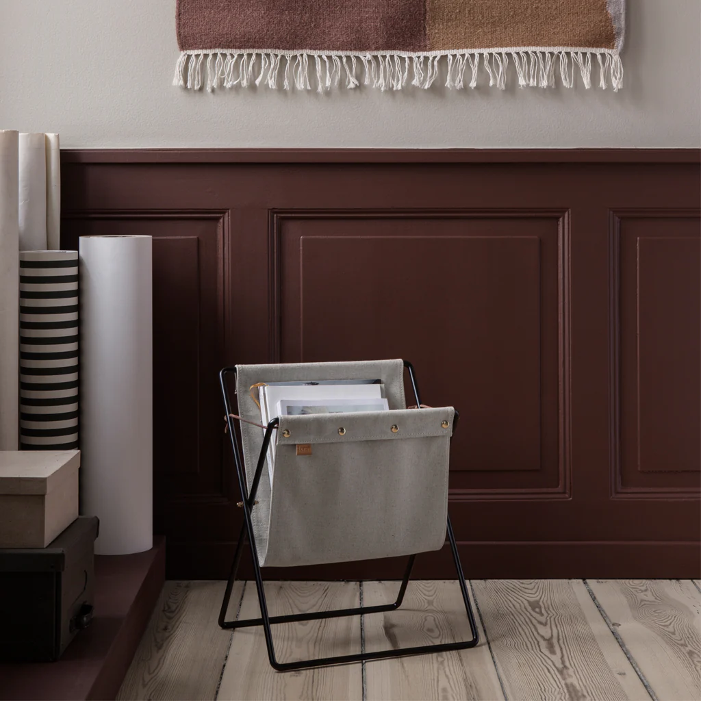 Ferm Living Herman Magazine Stand Black - Image 2