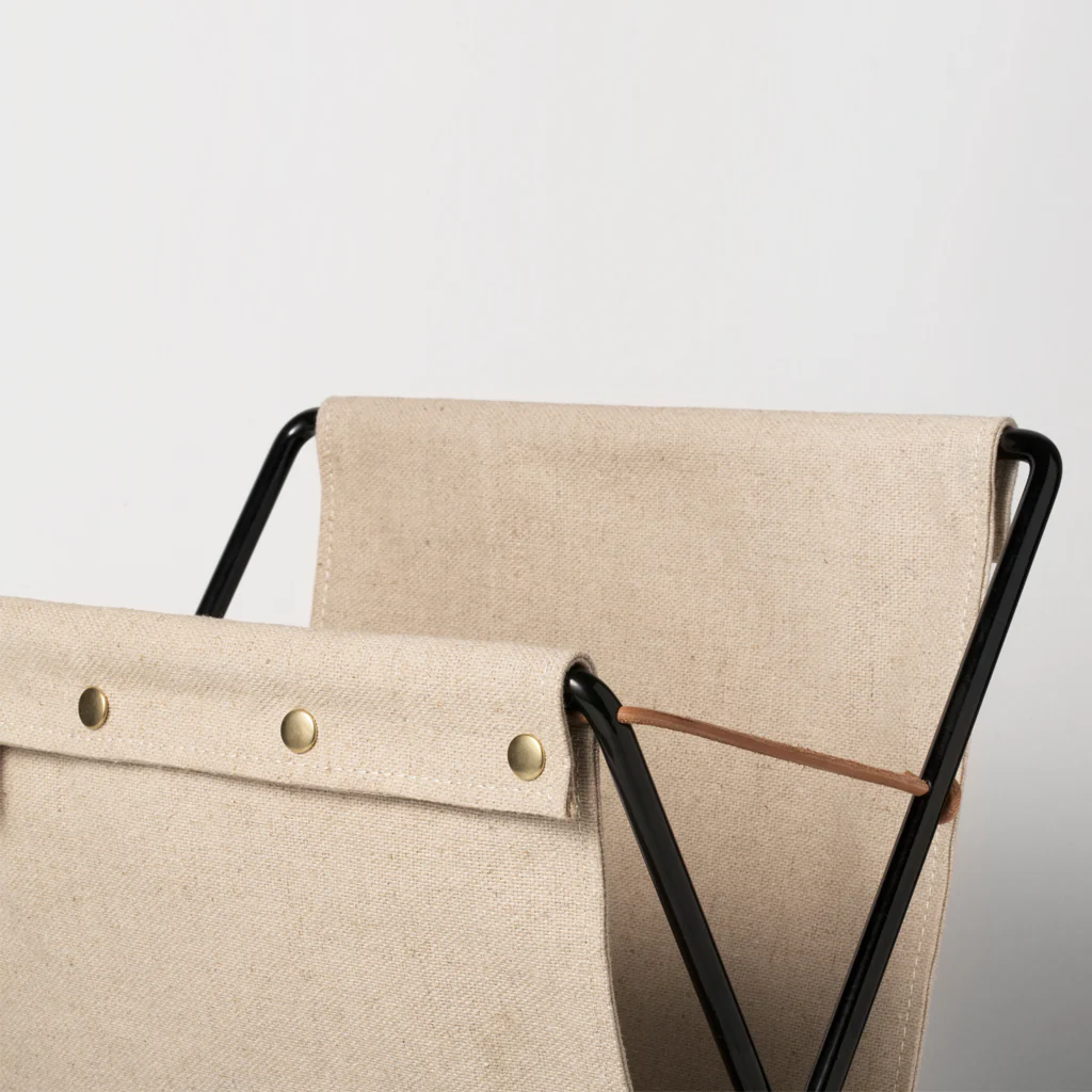 Ferm Living Herman Magazine Stand Black - Image 3