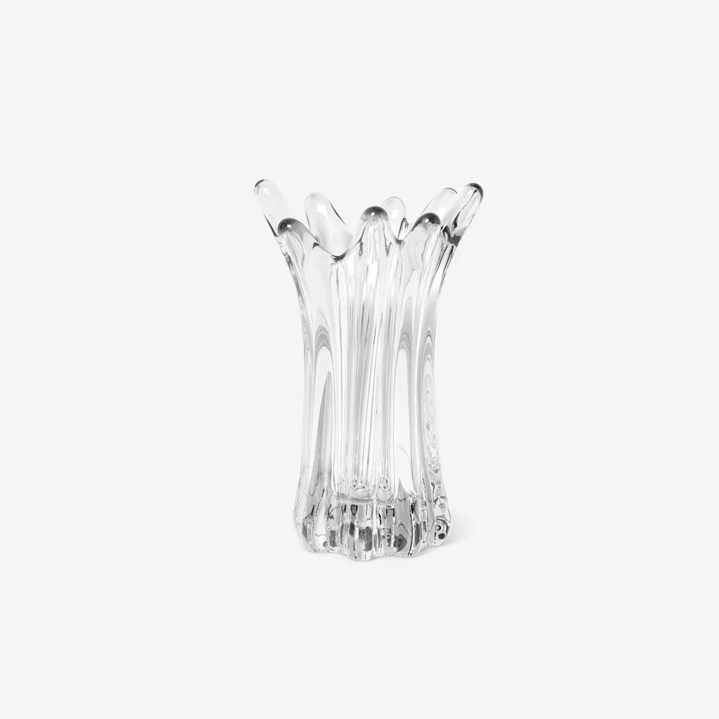 Ferm Living Holo Glass Vase Clear