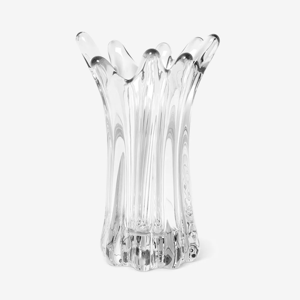 Ferm Living Holo Glass Vase Clear - Image 3