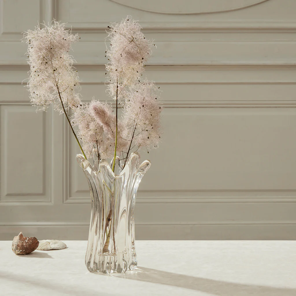 Ferm Living Holo Glass Vase Clear - Image 4