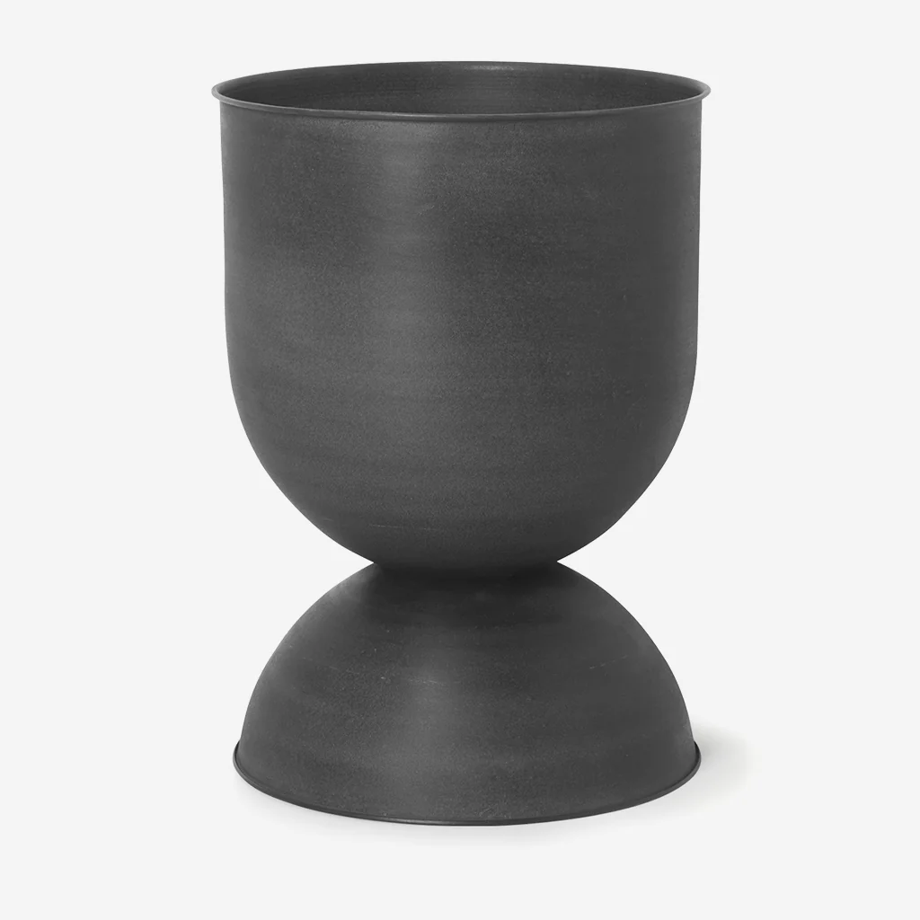 Ferm Living Hourglass Pot Black Large - Image 6