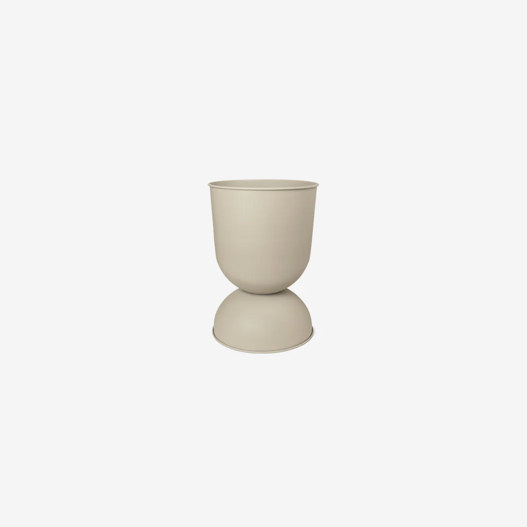 Ferm Living Hourglass Pot Cashmere Extra Small