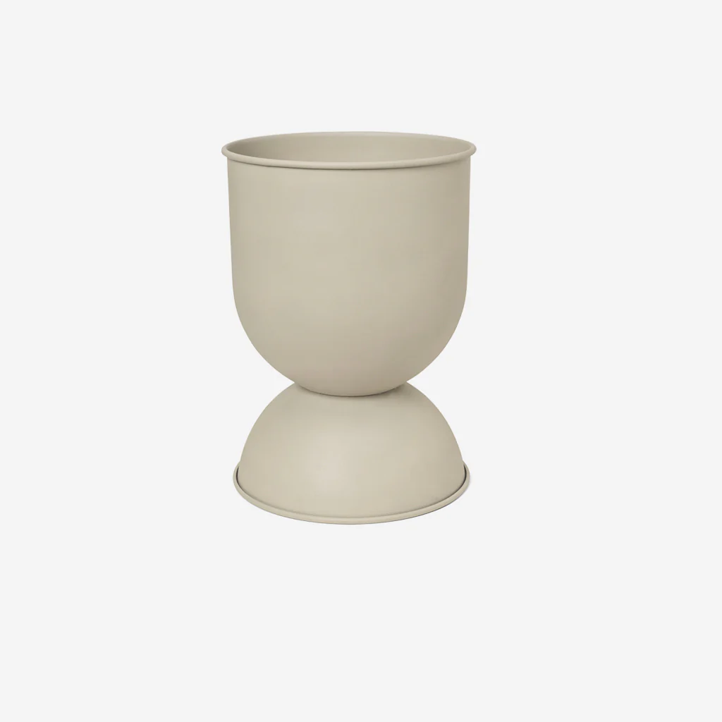 Ferm Living Hourglass Pot Cashmere Large