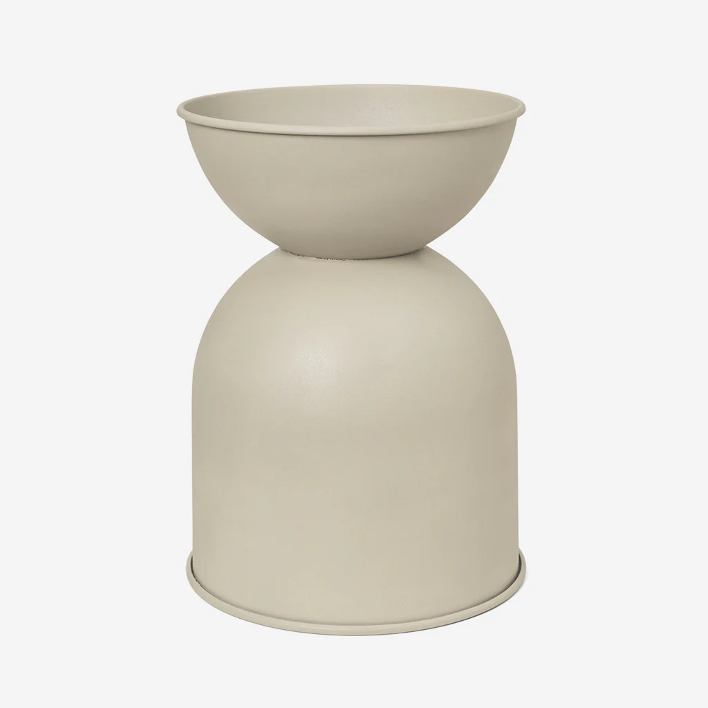 Ferm Living Hourglass Pot Cashmere Large - Image 4