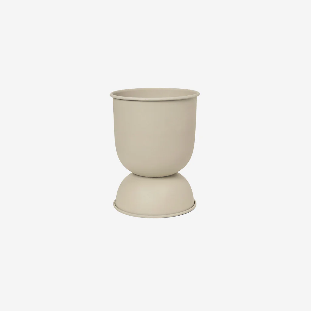 Ferm Living Hourglass Pot Cashmere Small