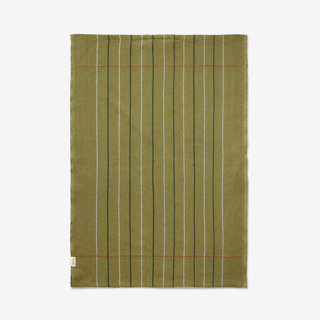 Ferm Living Ito Tea Towel Set Seaweed Flax - Image 3