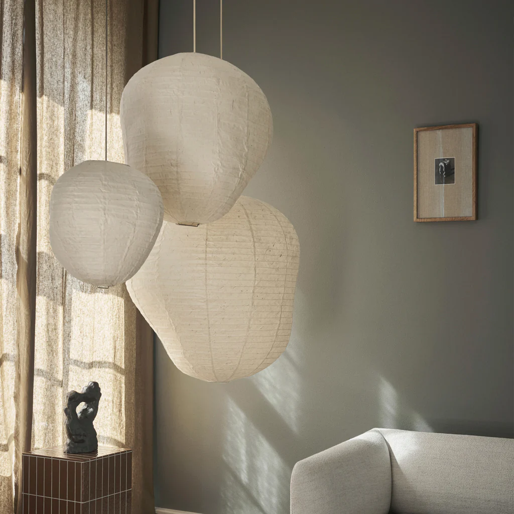 Ferm Living Kurbis Lampshade Natural 80cm - Image 3