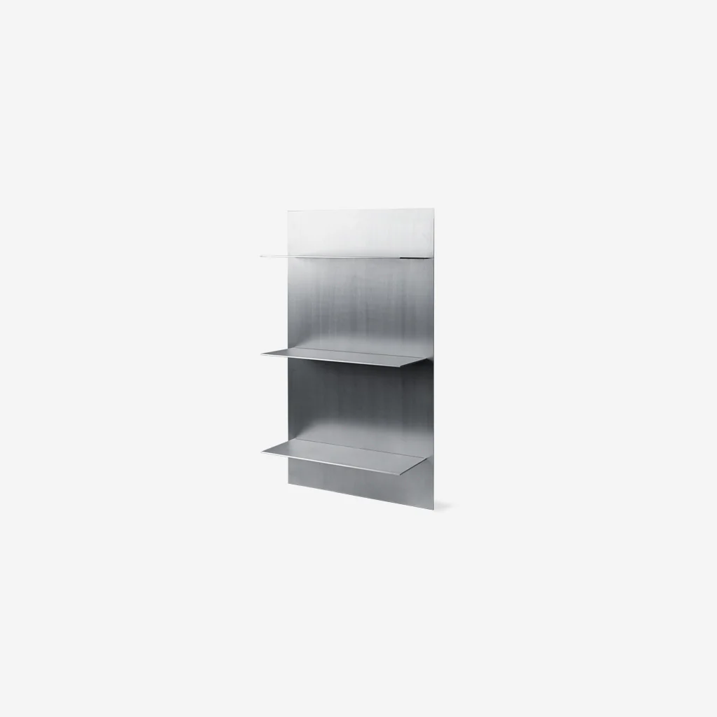 Ferm Living Lager Wall Shelf Triple Aluminium