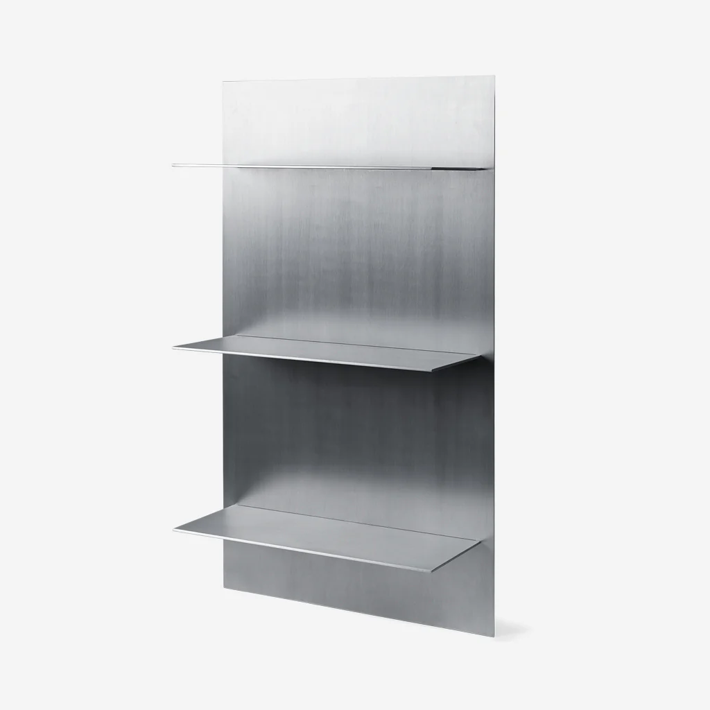 Ferm Living Lager Wall Shelf Triple Aluminium - Image 4