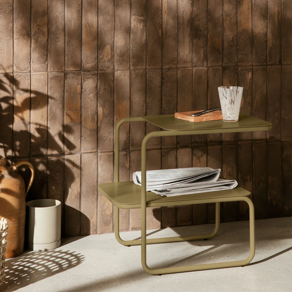 Ferm Living Level Side Table Olive - Image 2