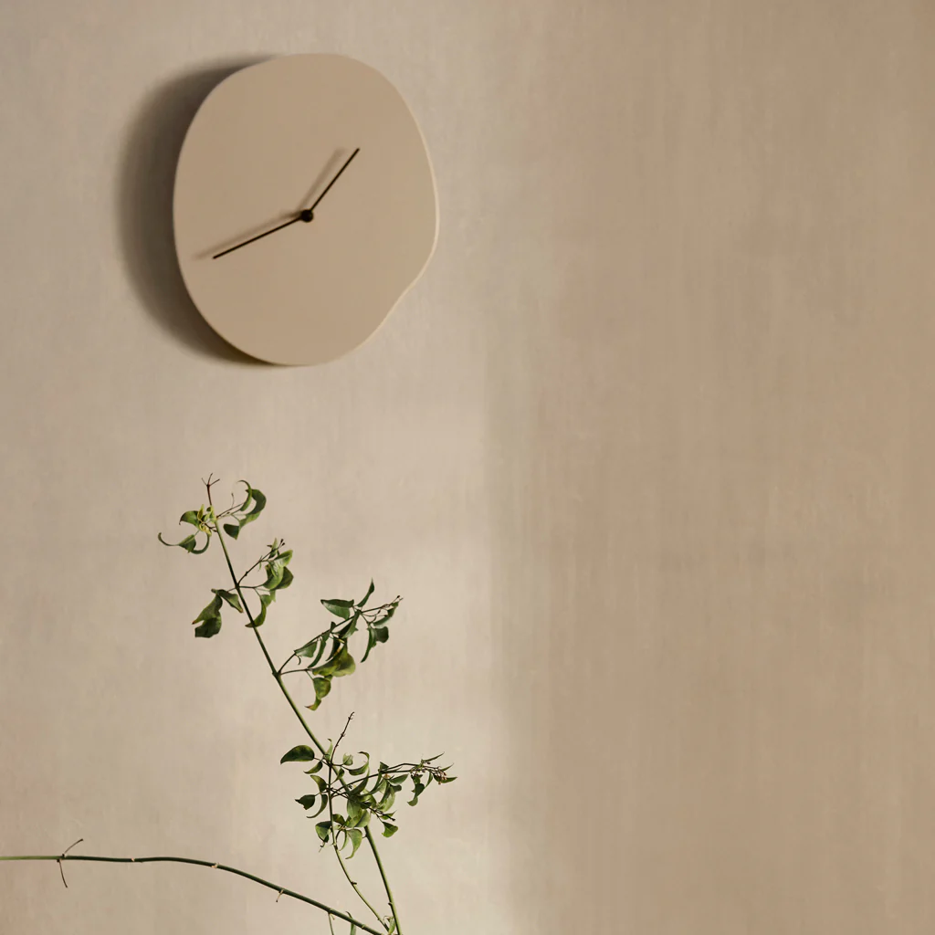 Ferm Living Melt Wall Clock Cashmere - Image 2