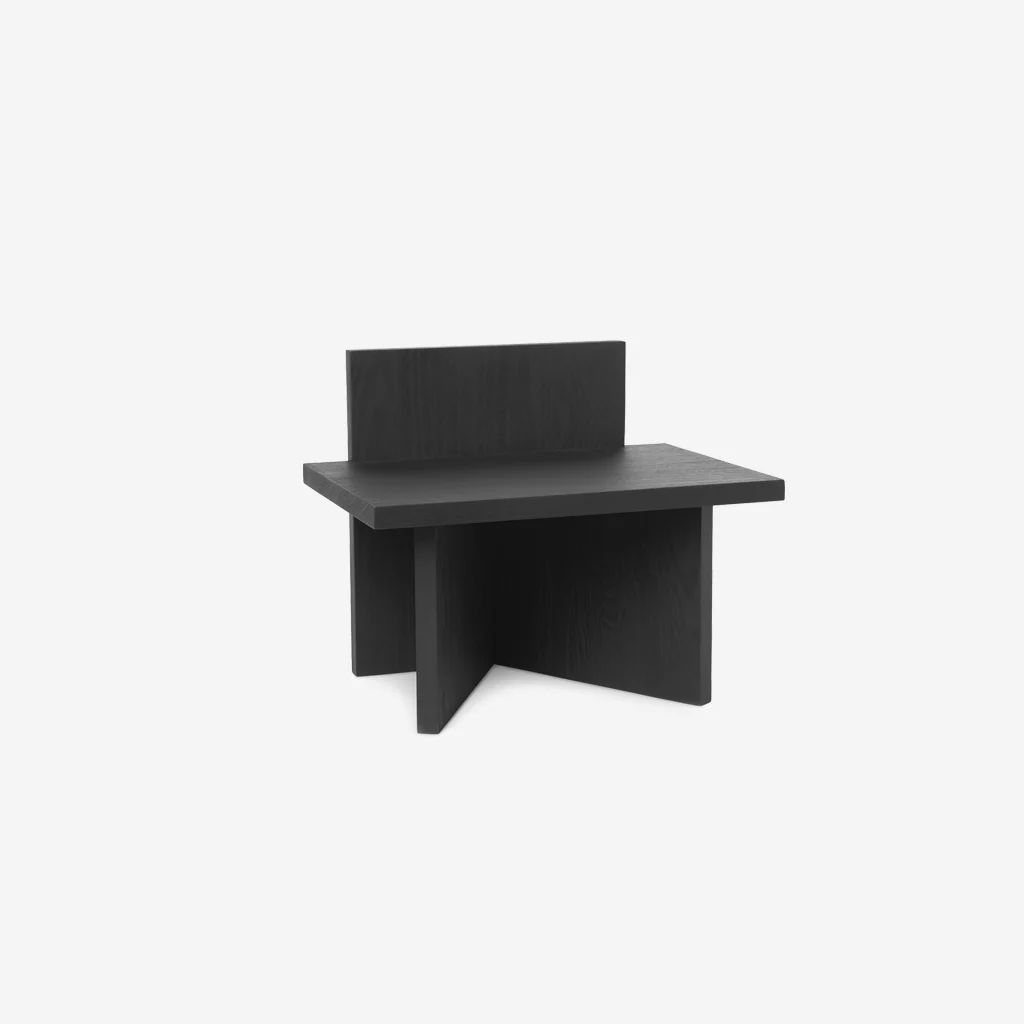 Ferm Living Oblique Stool Black