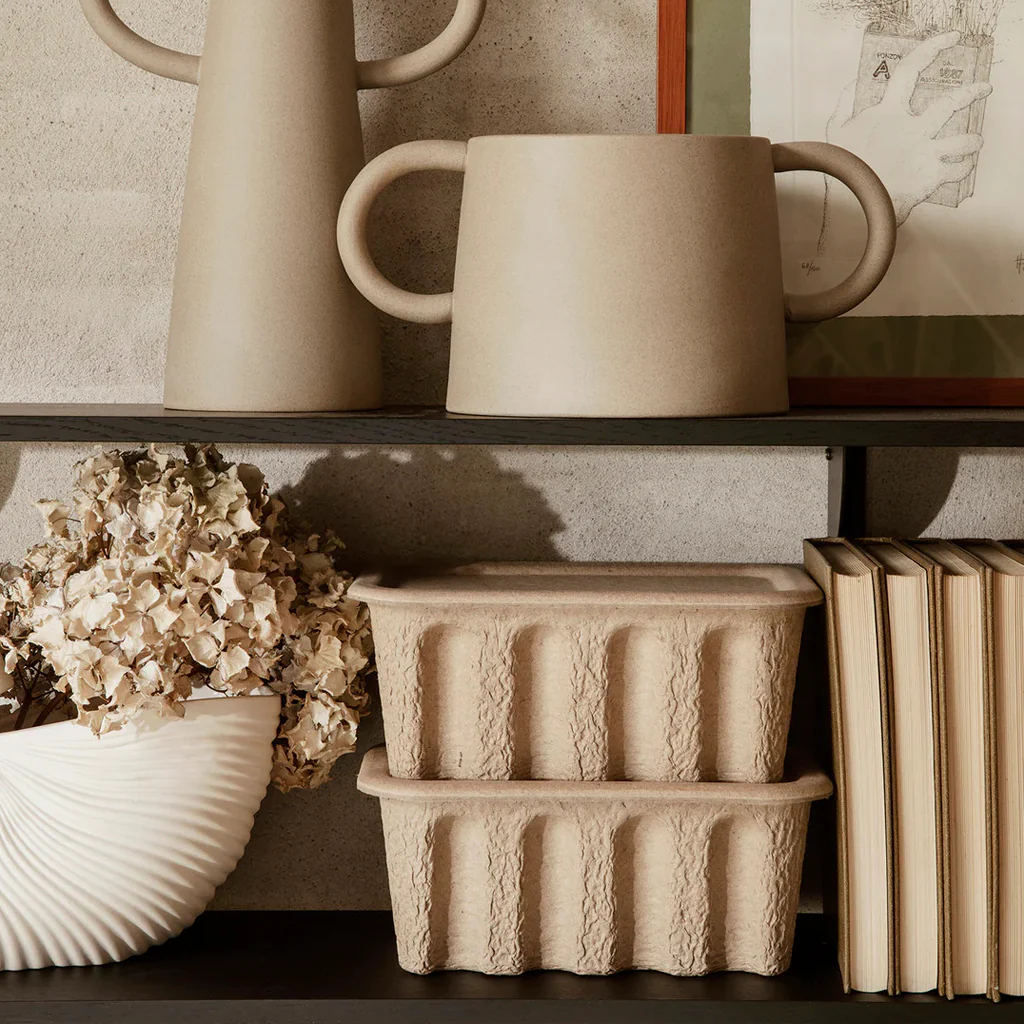 Ferm Living Paper Pulp Box Set Small - Image 2