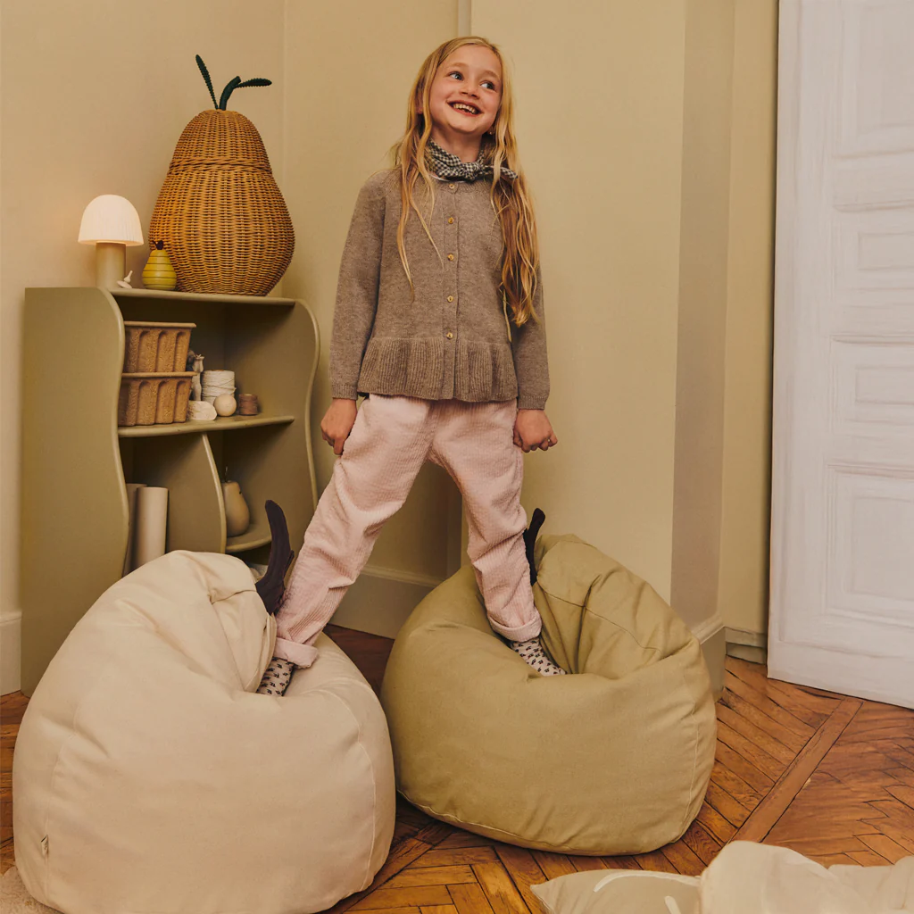 Ferm Living Pear Bean Bag Elm Green - Image 2