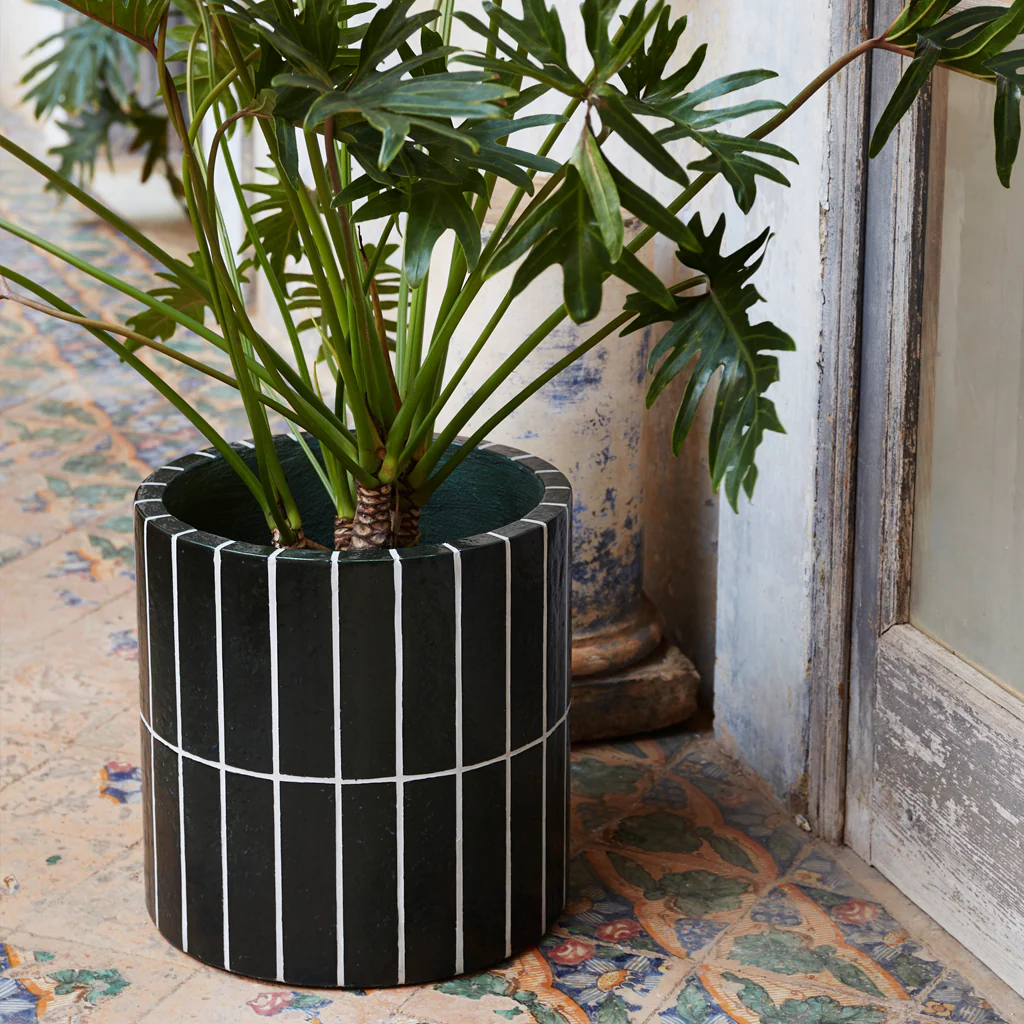 Ferm Living Pillar Plant Pot Dark Green - Image 3
