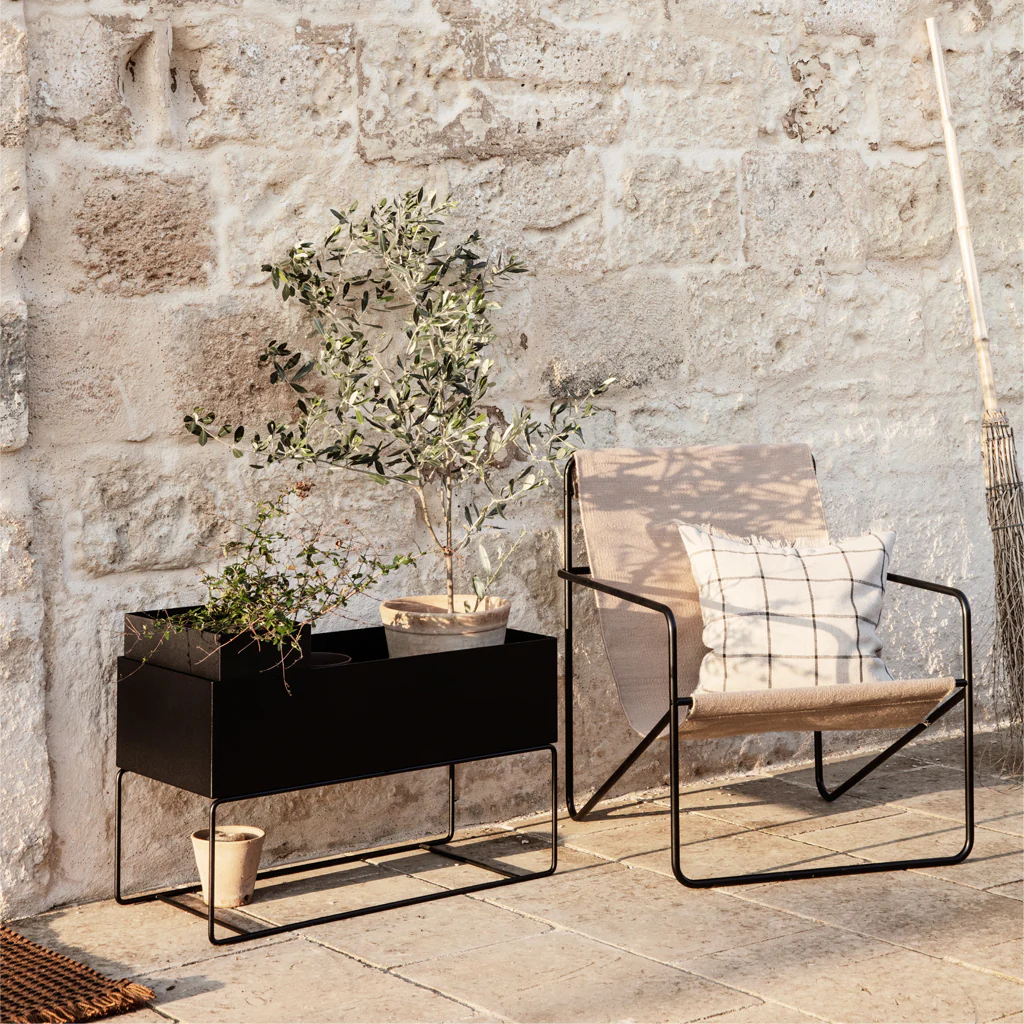 Ferm Living Plant Box Large Black - Image 2