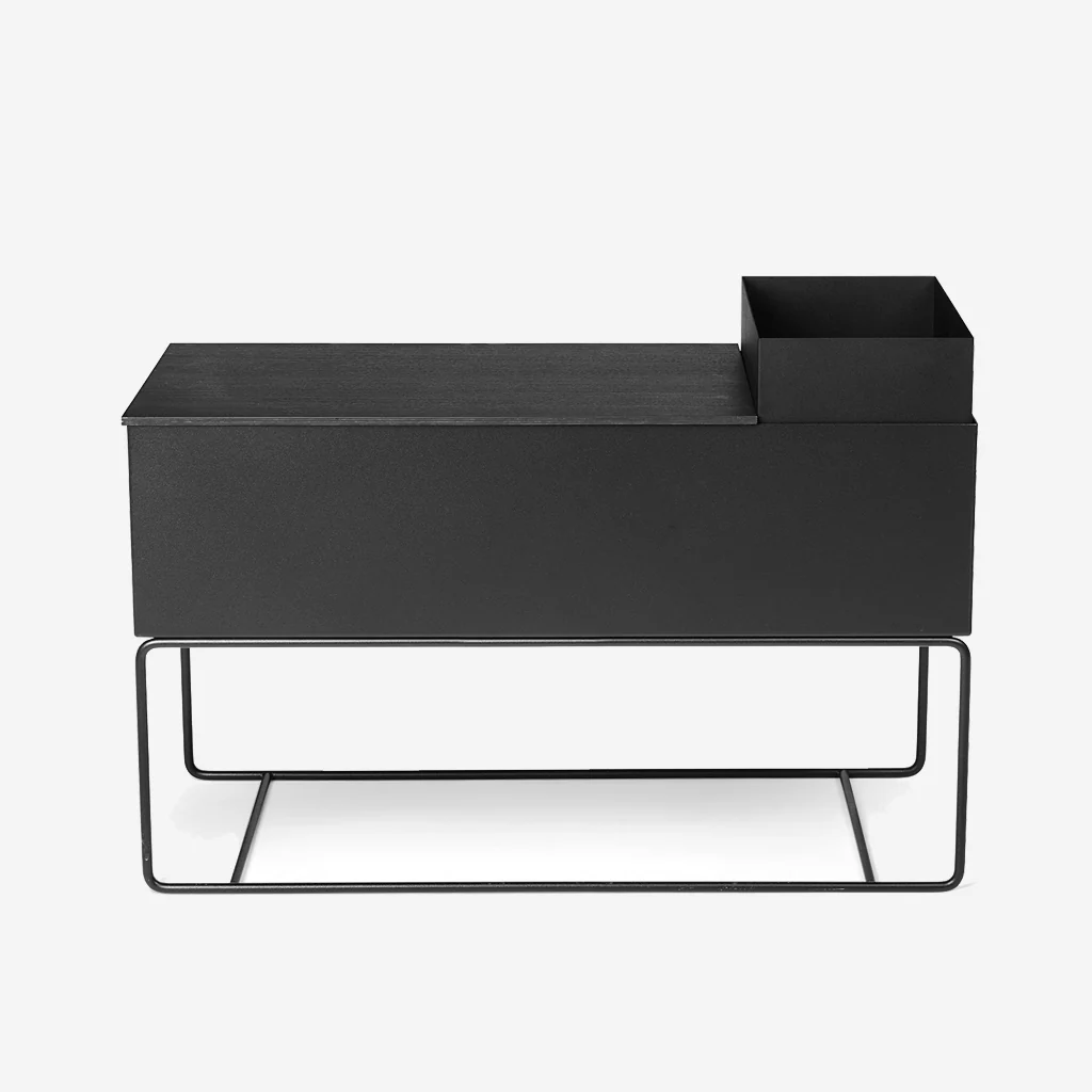 Ferm Living Plant Box Large Black - Image 4