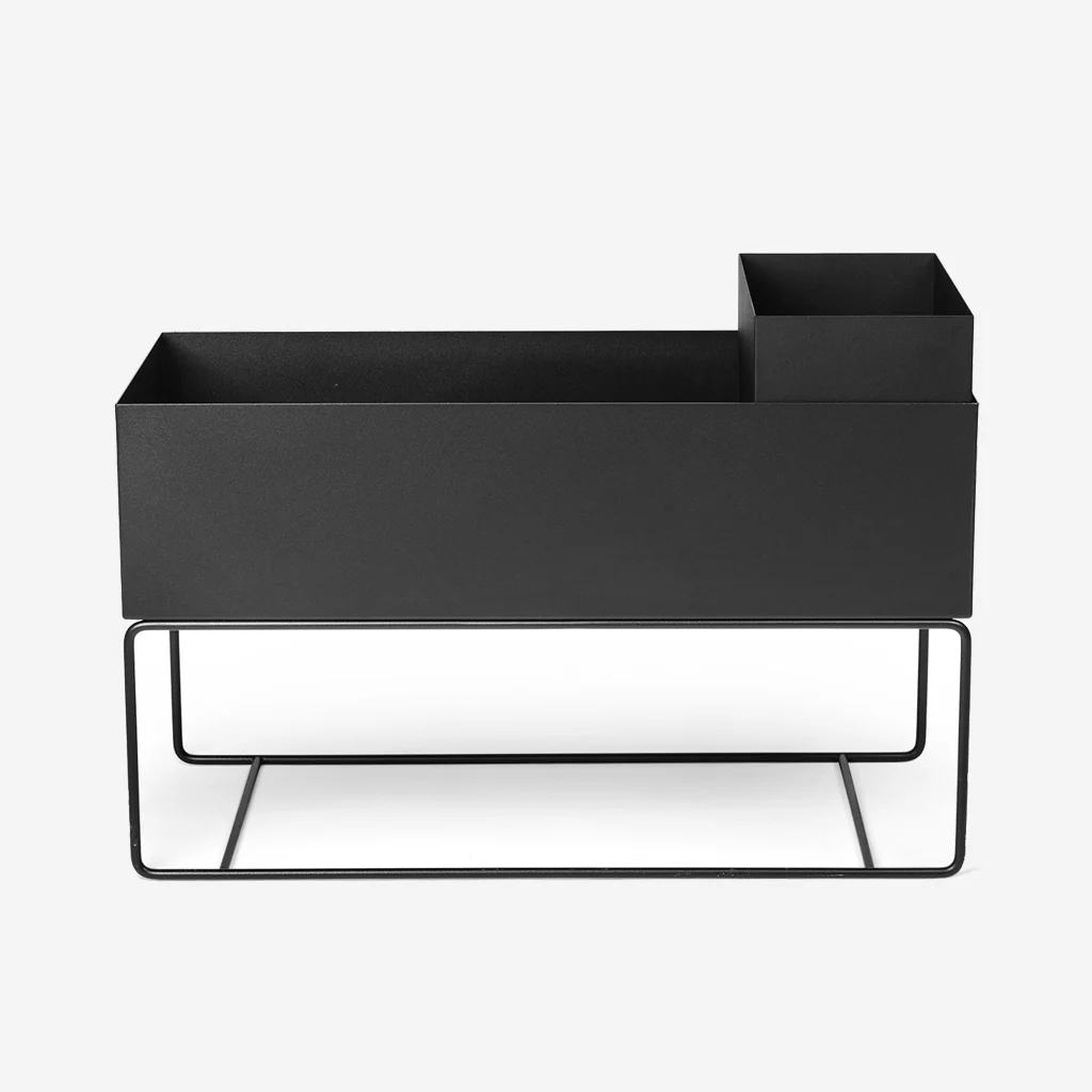 Ferm Living Plant Box Large Black - Image 5