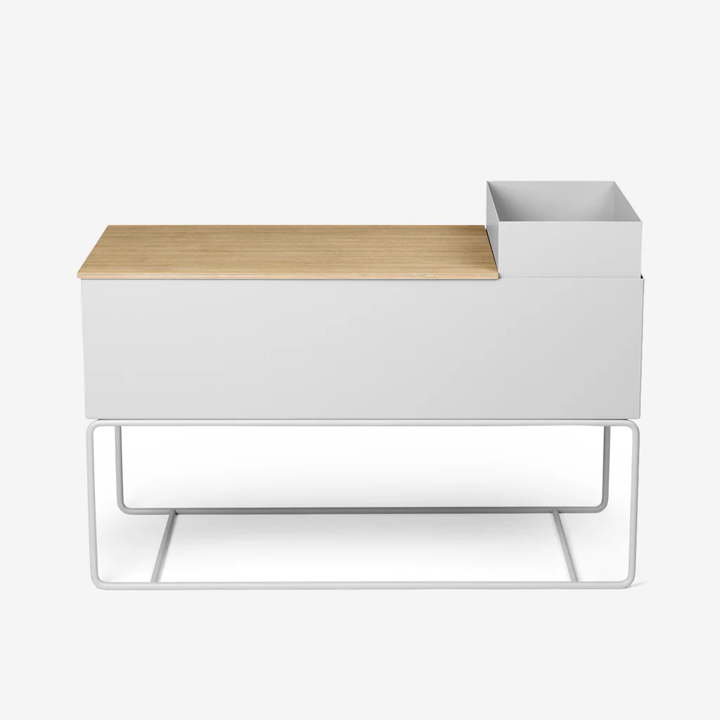 Ferm Living Plant Box Large Tray Oiled Oak - Image 2