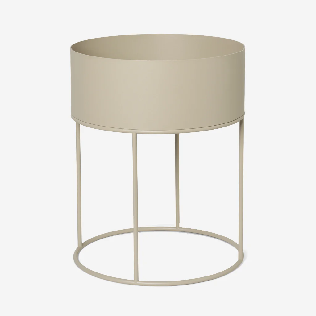 Ferm Living Plant Box Round Cashmere - Image 3