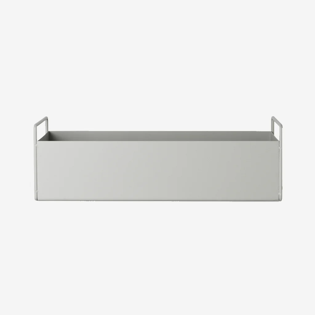 Ferm Living Plant Box Small Light Grey - Image 5