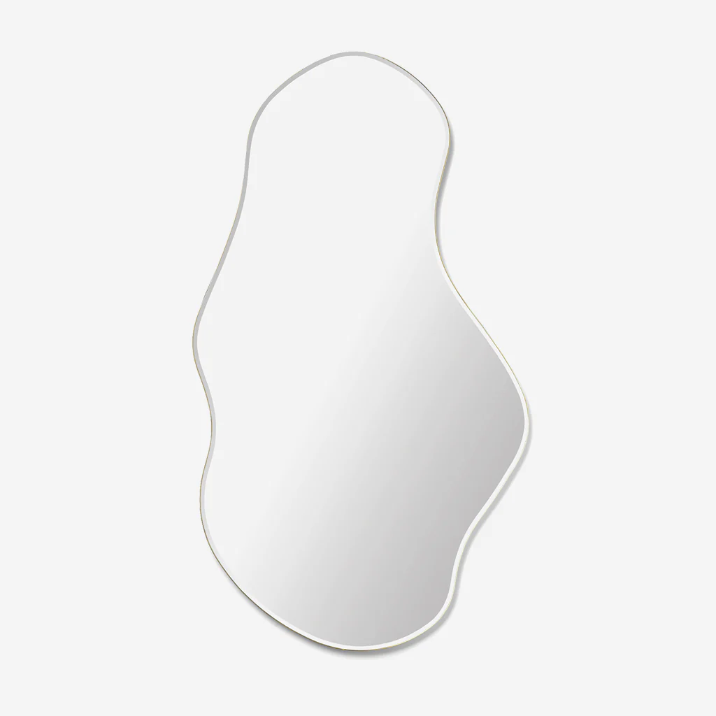 Ferm Living Pond Mirror Large Brass - Image 3