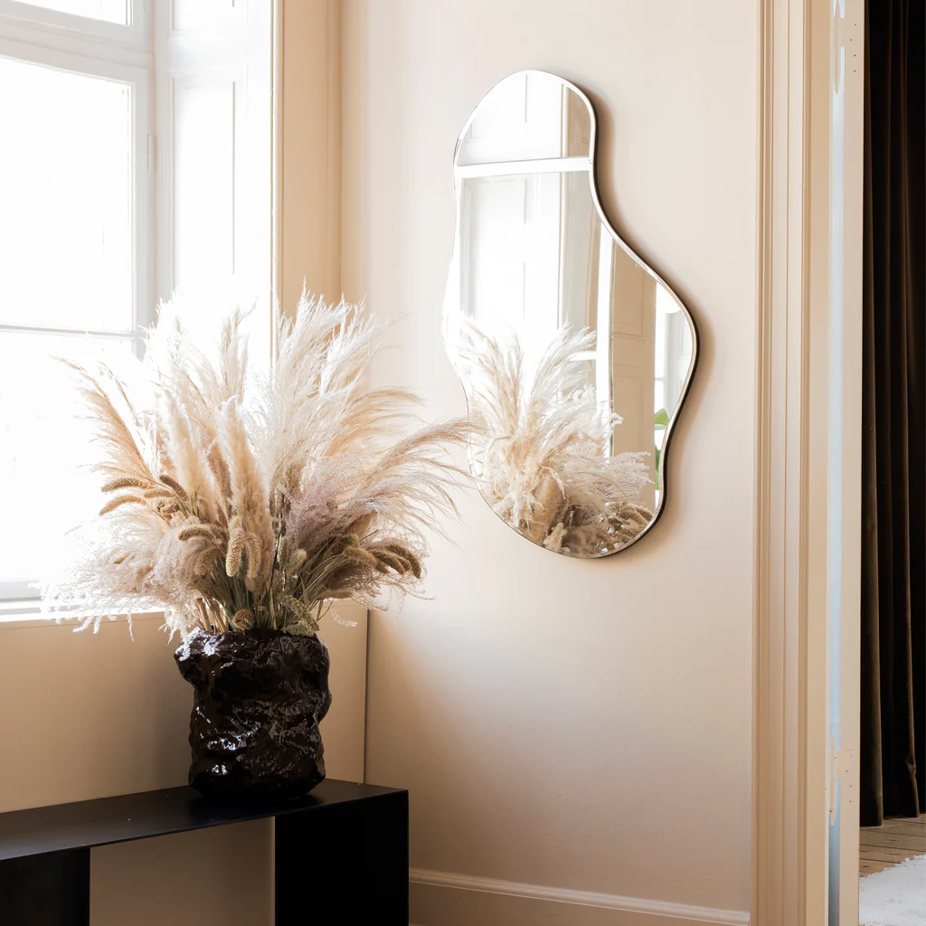 Ferm Living Pond Mirror Large Dark Chrome - Image 5