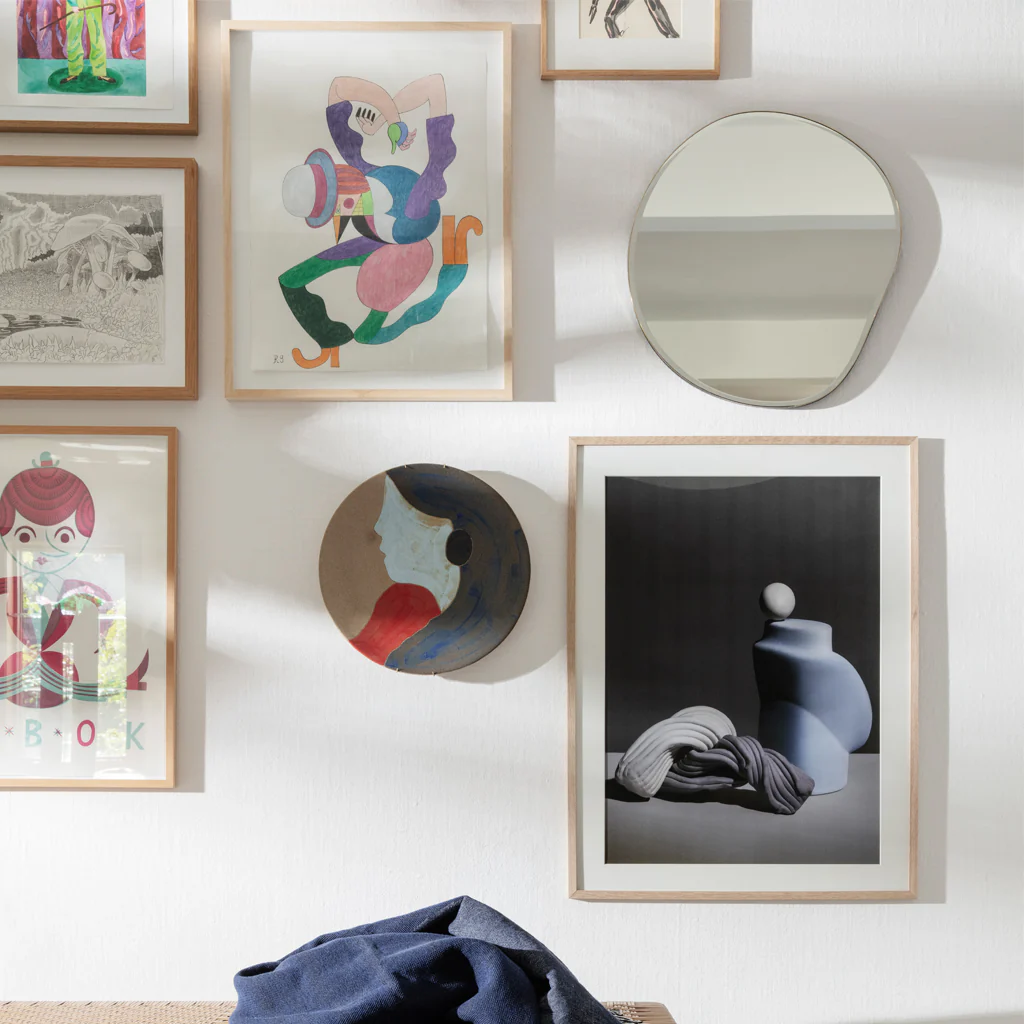 Ferm Living Pond Mirror Small Brass - Image 3