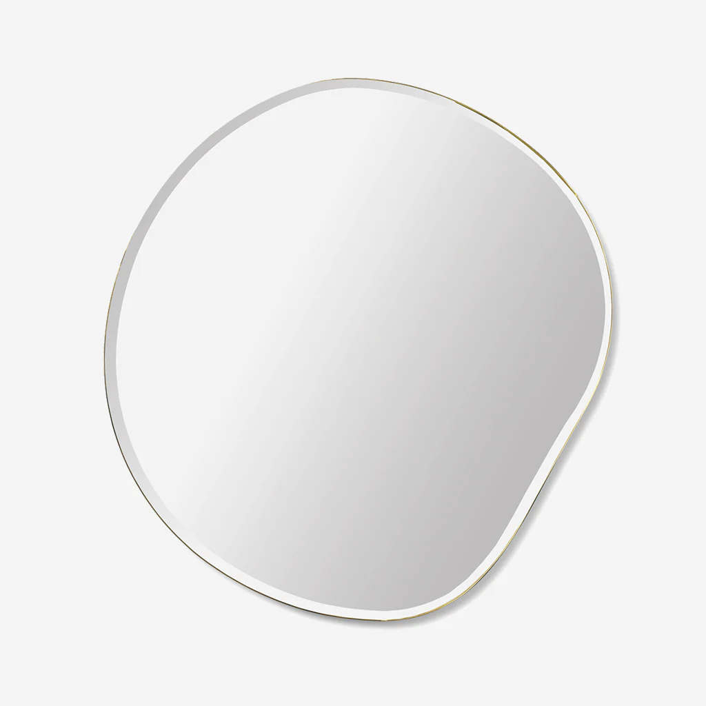 Ferm Living Pond Mirror Small Brass - Image 4