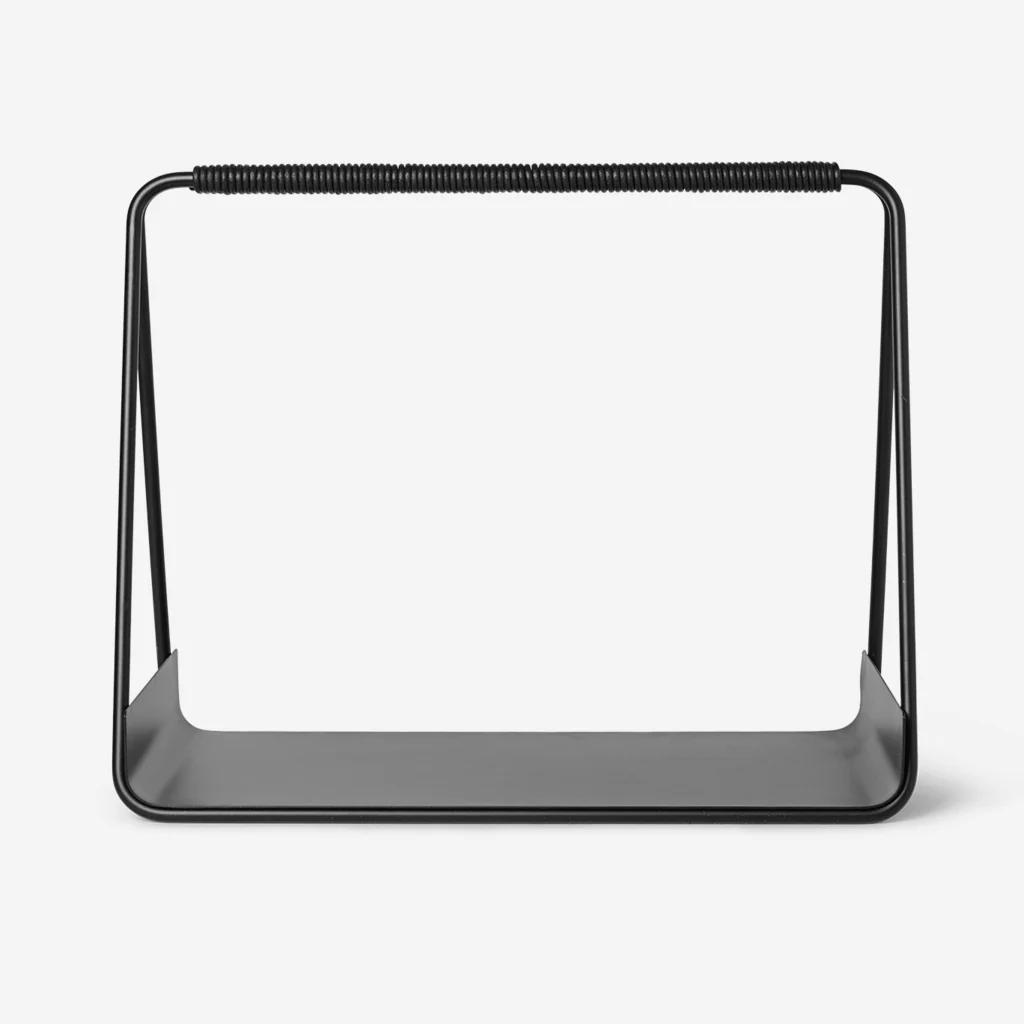 Ferm Living Port Wood Basket Black - Image 3