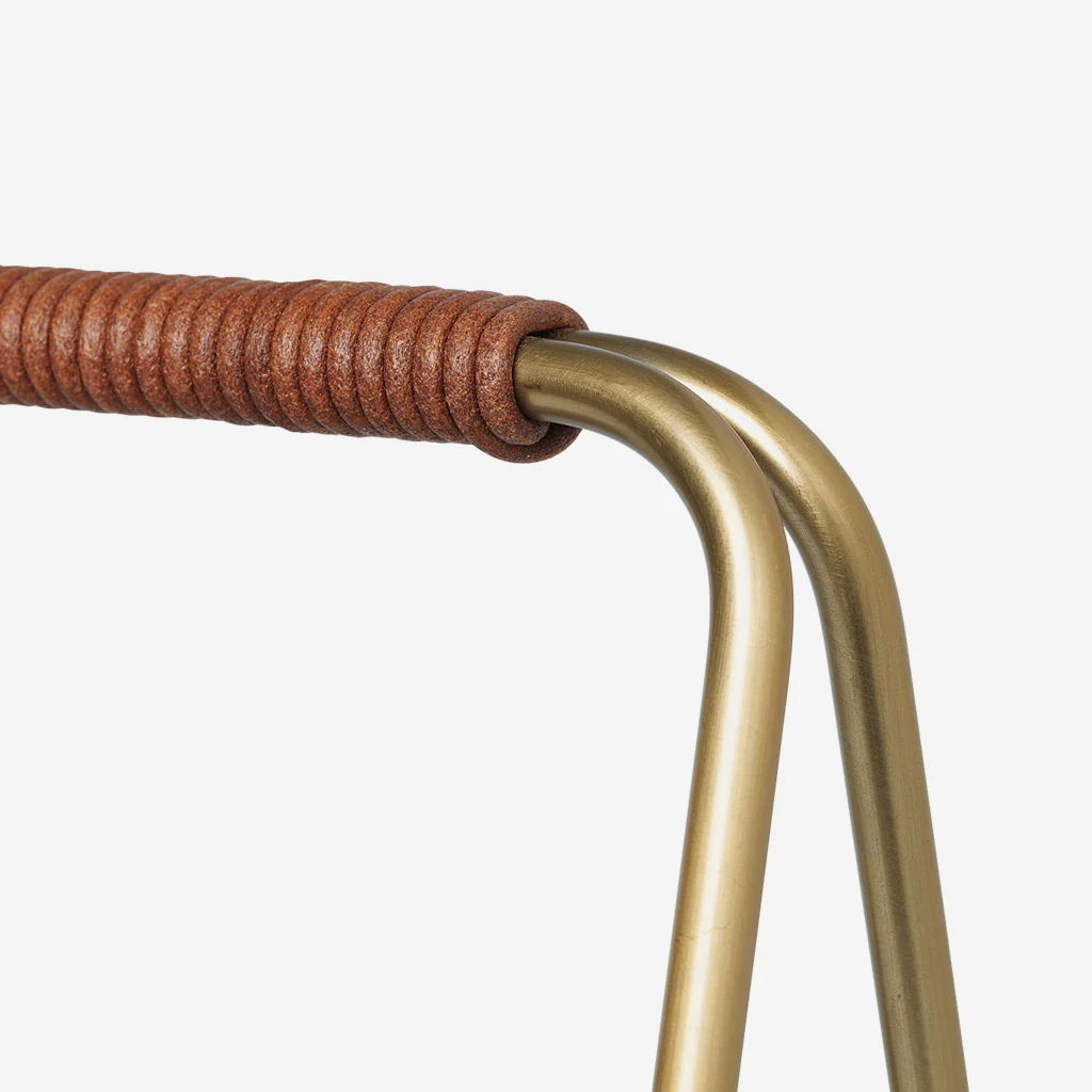 Ferm Living Port Wood Basket Brass - Image 4
