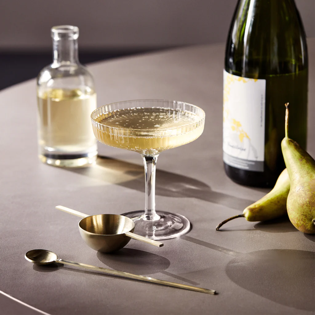 Ferm Living Ripple Champagne Saucer Smoke - Image 7