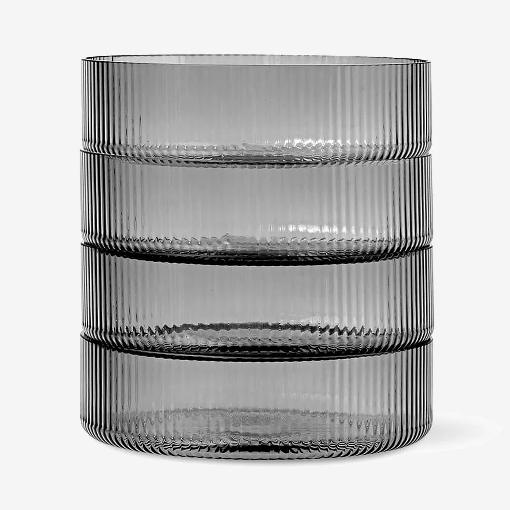 Ferm Living Ripple Serving Bowls Smoke - Image 5