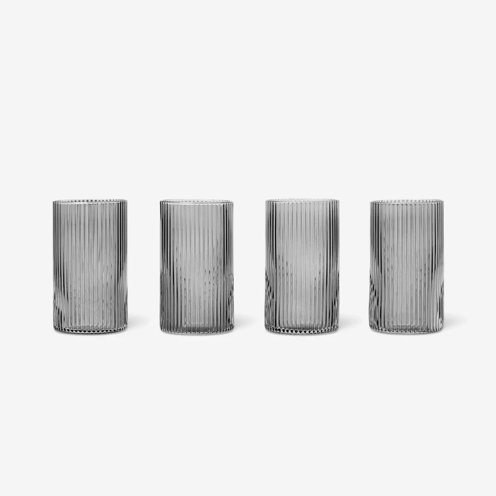 Ferm Living Ripple Verrines Set Smoke - Image 2