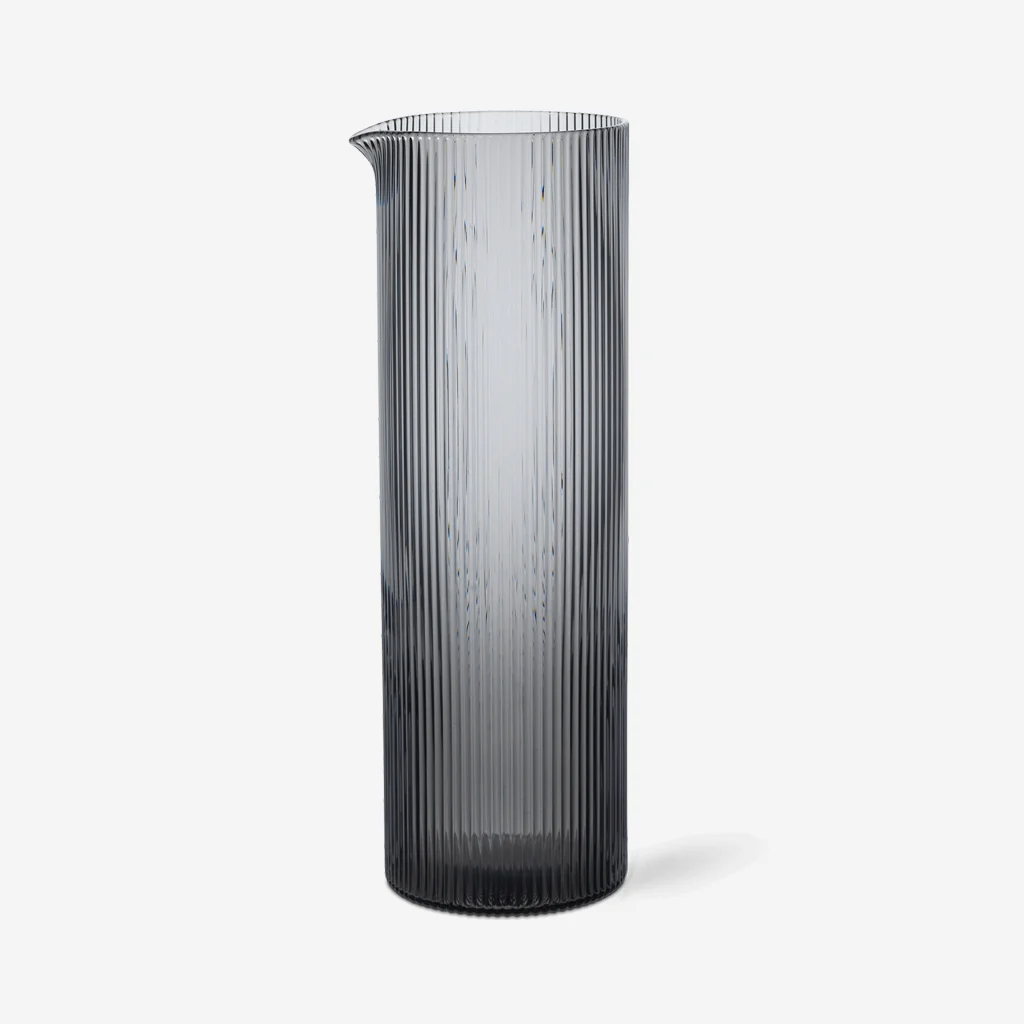 Ferm Living Ripple Water Jug Smoke - Image 3