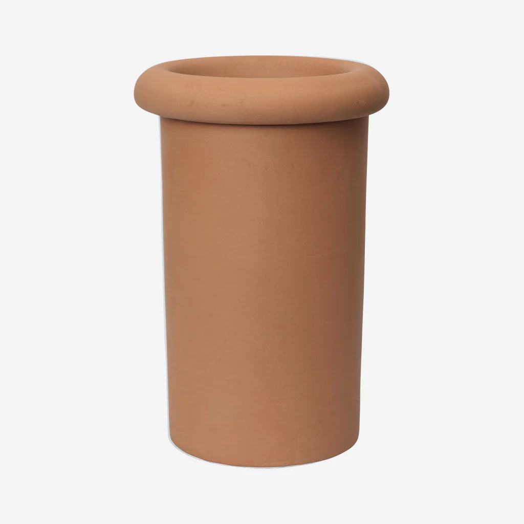 Ferm Living Rollo Pot Terracotta Large - Image 5