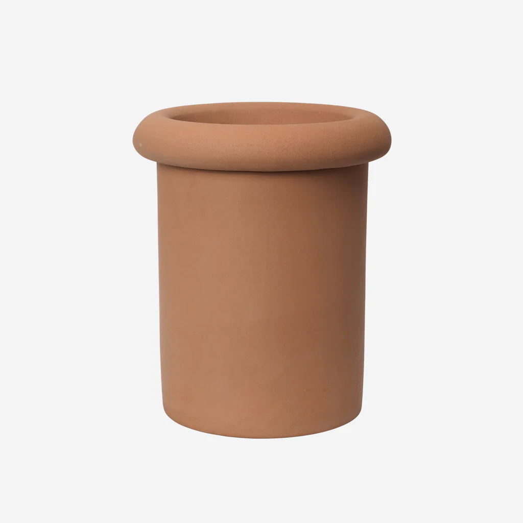 Ferm Living Rollo Pot Terracotta Small - Image 5