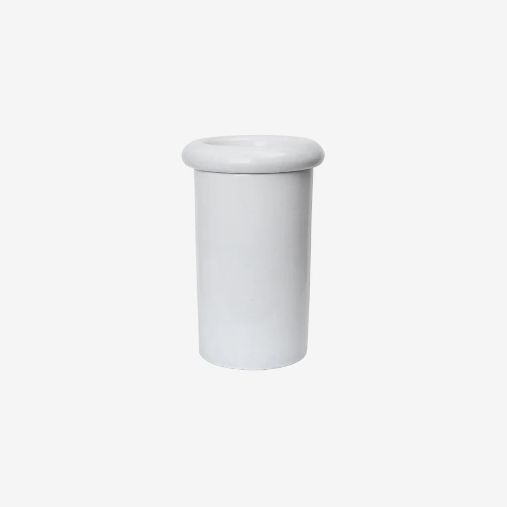 Ferm Living Rollo Pot White Large