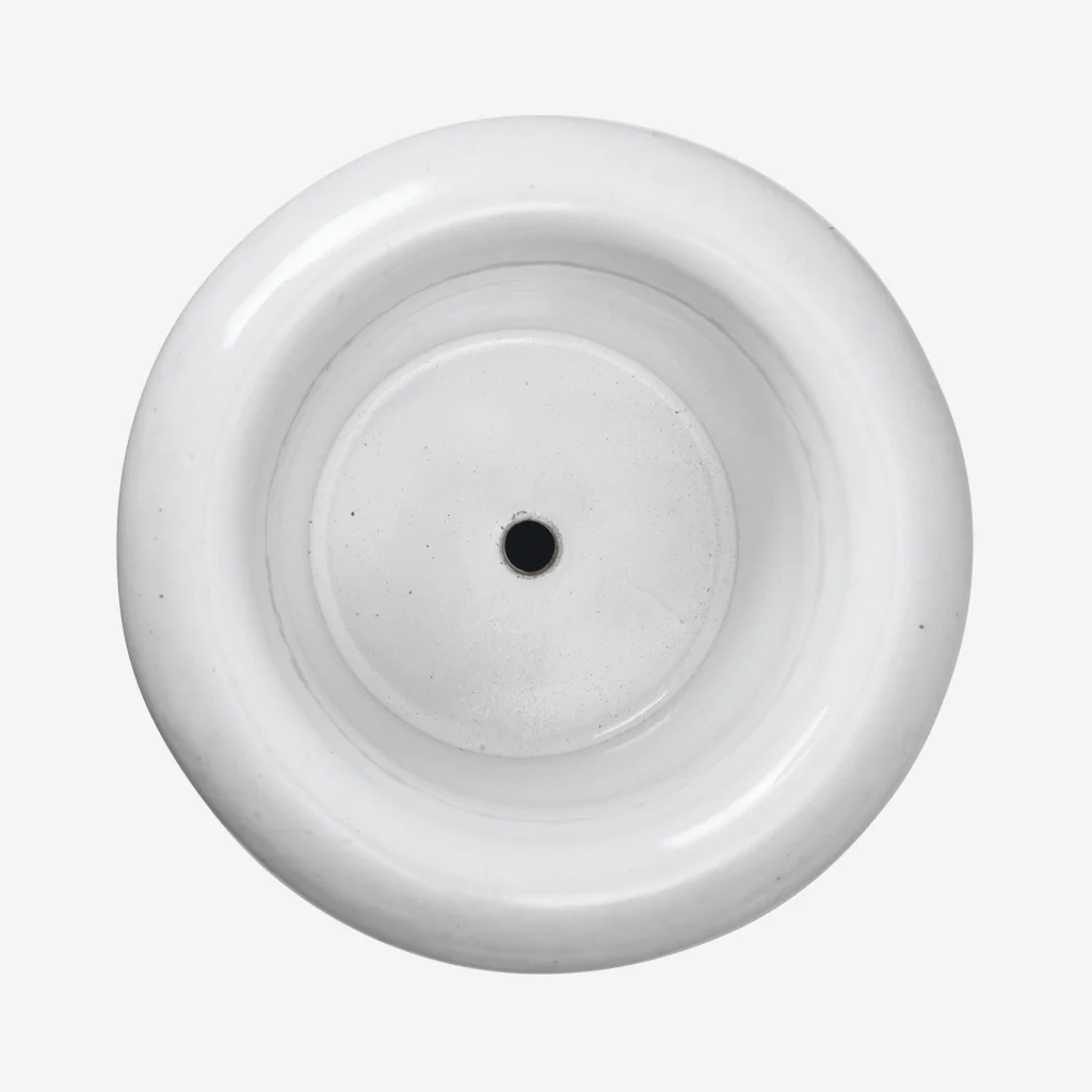 Ferm Living Rollo Pot White Small - Image 3