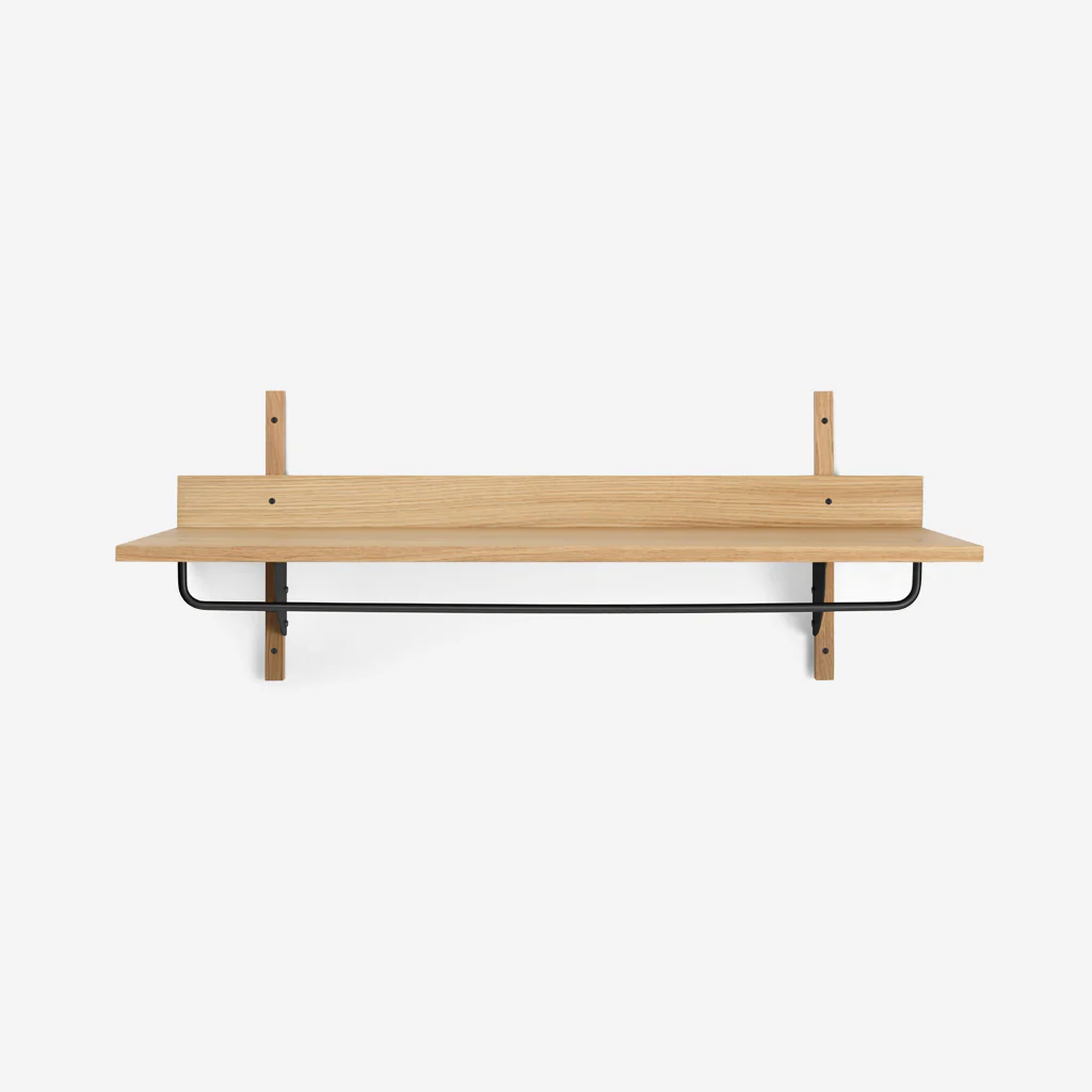 Ferm Living Sector Rack Shelf Oak Black - Image 3